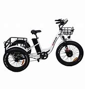 Image result for Electric Three Wheel Bicycle