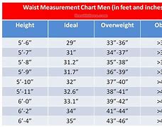 Image result for All Ages Waist Size Chart