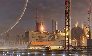 Image result for Futuristic Industrial City