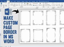 Image result for Custom Page Borders