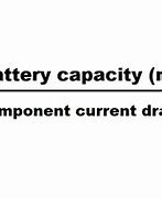 Image result for Battery Capacity Equation