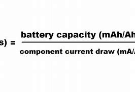 Image result for Battery Energy Formula