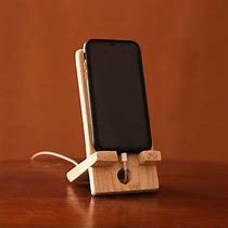 Image result for Wooden Phone Stand Dowel