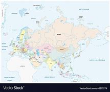 Image result for Map of Europe and Asia