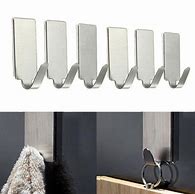 Image result for Adhesive Wall Hooks Rack Kitchen Rail