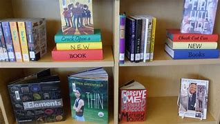 Image result for Winter Library Book Display