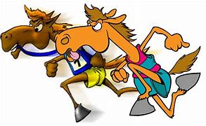 Image result for Cartoon Horse Race Track