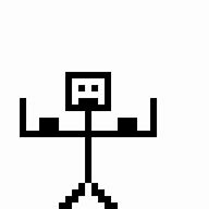 Image result for Pixel Art Stickman
