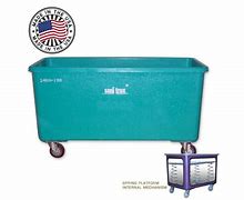 Image result for Commercial Rolling Laundry Cart