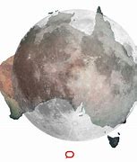 Image result for Moon Size Comparison to USA