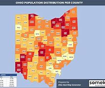 Image result for Ohio Population Density Map