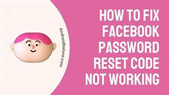 Image result for Facebook Password Reset Code Not Working