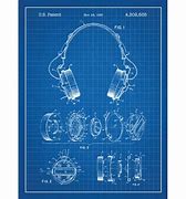 Image result for Headphone Blueprint