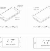 Image result for iPhone 6 Plus and 7 Plus Size