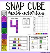 Image result for Snap Cubes Activities