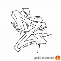 Image result for graffiti alphabet z