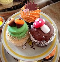 Image result for Woodland Baby Shower Cupcakes