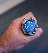 Image result for Omega 300M Blue Wrist Shot