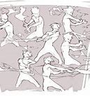 Image result for Two Handed Over Shoulder Sword Swing Character