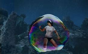 Image result for Trapped in a Bubble Artwork