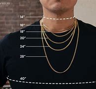 Image result for Gold Chain mm Size Chart