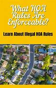 Image result for Hoa Rules and Regulations