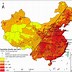 Image result for Chinese Population Density Map