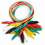 Image result for Single Crocodile Clip with Black Wire