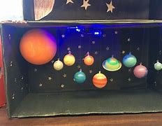 Image result for Diorama of Solar System Materials