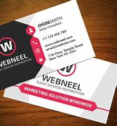 Image result for Business Card Template No Name