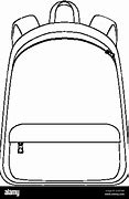 Image result for Black and White Backpack Clip Art with Water Bottle Holders and Luggage Strap