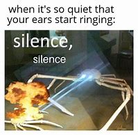Image result for Sleep in Silence Meme