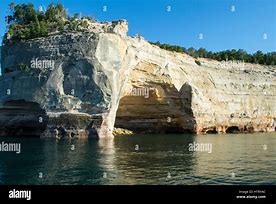 Image result for Painted Rocks Upper Peninsula Michigan