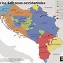 Image result for Map of Bosnia Serbia and Kosovo
