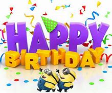 Image result for Purple Minion Happy Birthday