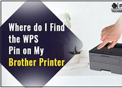 Image result for How to Find WPS PIN On Brother Printer