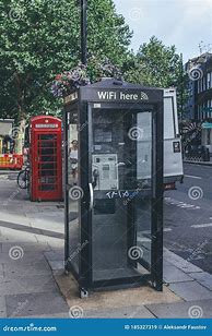 Image result for Silver British Phone Box