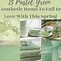 Image result for Pastel Green Aesthetic Collage