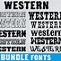 Image result for Western Font Accents