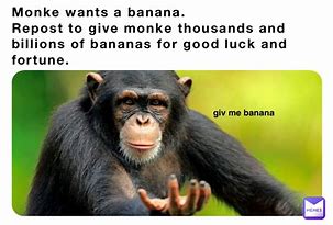 Image result for Monkey Banana Meme