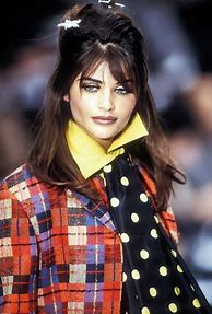 Image result for Helena Christensen Fashion 90s