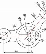 Image result for Simple Mechanacal Engineering Drawing CAD 2D
