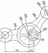 Image result for AutoCAD 2D Practice Drawings Mechanical
