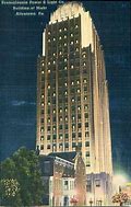 Image result for PPL Building Allentown at Night