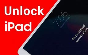 Image result for How to Unlock My Disabled iPad