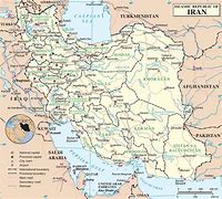 Image result for Capital of Iran Map