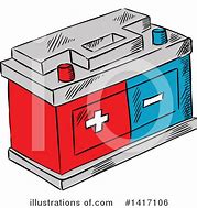 Image result for Battery Clip Art Positive and Negative