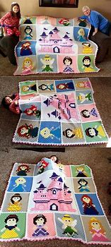 Image result for Disney Crochet Blanket Patterns