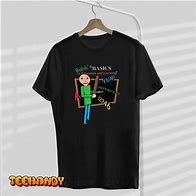 Image result for Baldi T-Shirt Logo