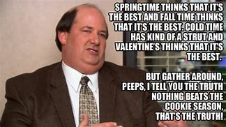 Image result for Kevin From the Office with Cookie Meme